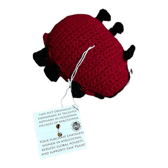 SOLD Ladybug Rattle - Picture 2 of 3